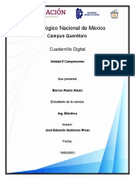 Equipos Mecanicos - Barron Alanis Alexis - Cuadernillo Digital U.II