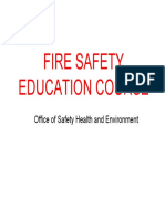 Fire Safety Education Course