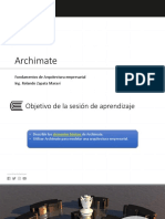 I - Semana 06 - Archimate - V4