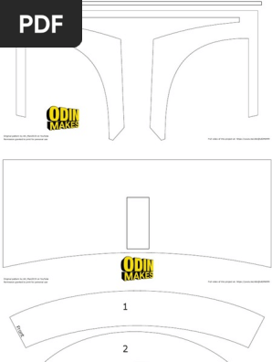 Mandalorian Helmet Pattern