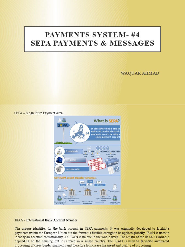 SEPA Payments and Message Types Overview | PDF | Payments | Money