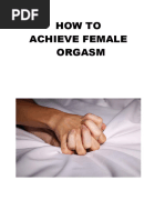 Cunnilingus 101: Techniques for Pleasure | PDF | Clitoris | Orgasm