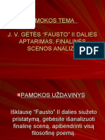 Faustas II Dalis Rengta Mano