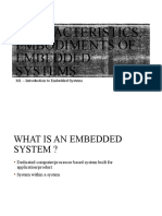 Characteristics, Embodiments of Embedded Systems