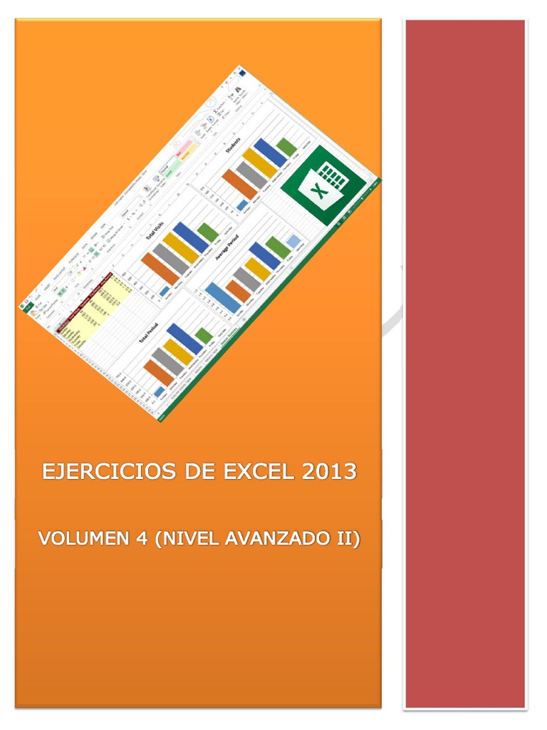 Ejercicios de Excel 2013 Volumen 4 | PDF | Microsoft Excel | Hoja de ...