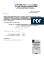 Instituto Del Fondo Nacional de La Vivienda para Los Trabajadores