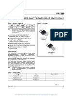 Iso High Side Smart Power Solid State Relay: Table 1. General Features Figure 1. Package
