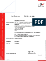 Product Certificates Approvals Sil g Series Pneumatic Iec61508 Certificate Tuv Bettis en en 6537670 (1)