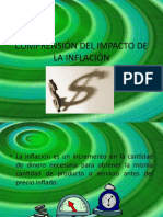 COMPRENSIÓN DEL IMPACTO DE LA INFLACIÓN (Exposicion)