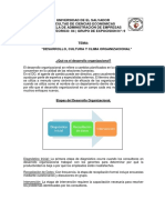 1 - AA - Resumen DESARROLLO, CULTURA Y CLIMA ORGANIZACIONAL"