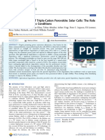 Photodegradation of Perovskite Solar Cells