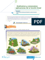 MATEMATICAS 9 - GUÍA 3 - Analicemos y conozcamos las aplicaciones de la función lineal