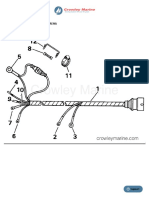 1992 Johnson Outboards 9.9 - J10RENA Motor Cable Parts List