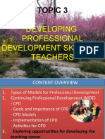 TOPIC 3 PPT CPD - Exploring Opportunities and Learning Plan