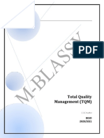 Total Quality Management (TQM) : Beso 2020/2021