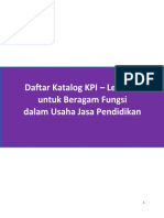 Daftar Katalog KPI - Pendidikan