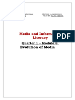 Media and Information Literacy