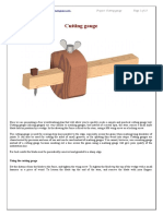 Project From Project: Cutting Gauge Page 1 of 13