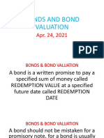 @@bond &bond Valuation-4!24!21