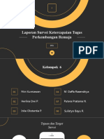 Laporan Survei Ketercapaian Tugas Perkembangan Remaja