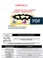 Gestión financiera y presupuestal