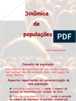07 - DINÂMICA DAS POPULAÇÕES