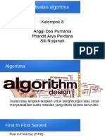 Kriteria Penjadwalan Algoritma