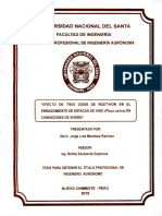 Universidad Nacional Del Santa: Facultad de Ingeniería Escuela Profesional de Ingeniería Agrónoma