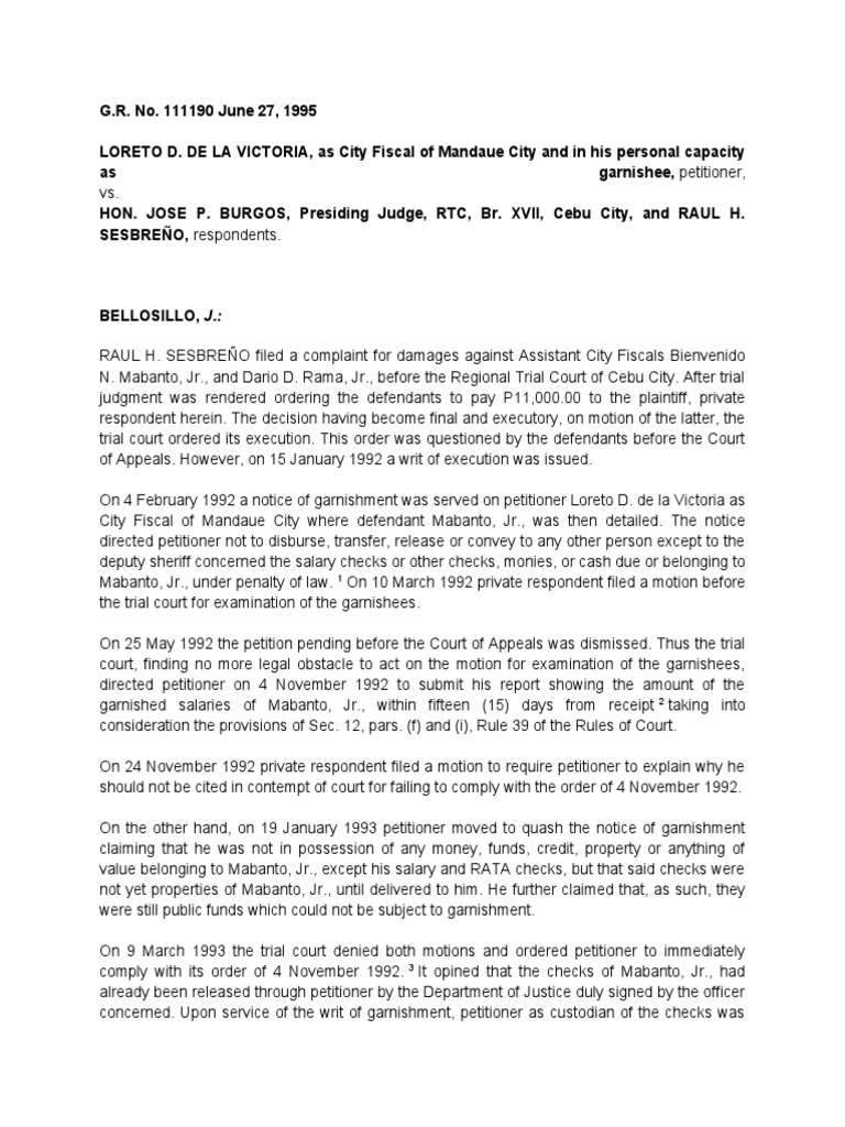 NIL Cases 4 PDF Garnishment Cheque