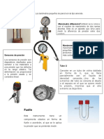 Dispositivos de Medicion de La Presion