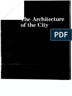 Aldo Rossi the Architecture of the City