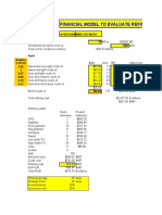 346352811 Refinery DCF Model 2