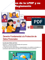 Aspectos Generales LPDP y Reglamento - SUNARP