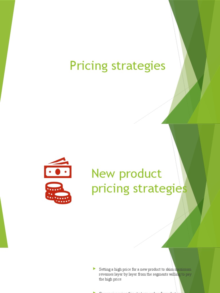 MBA MARKETING REPORT-Pricing Strategies | PDF | Pricing | Discounts And ...