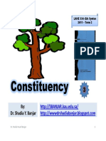 Constituency: By: Dr. Shadia Y. Banjar