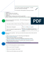 MYP Year 4 Unit 4 Lesson 20 Writing Complete Sentences Activity