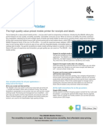 Zebra ZQ220 Datasheet