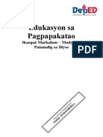 Peter Jharielle Angeles - Esp3 - q4 - Mod1 - Pananalig Sa Diyos - v1