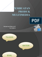 Alur Pembuatan Produk Multimedia