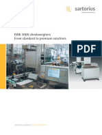 EWK 3000 Checkweighers From Standard To Premium Solutions: Turning Science