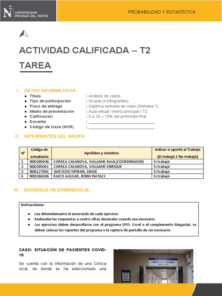 EF Probabilidad Correa Casanova Williams Raúl PDF Estadísticas