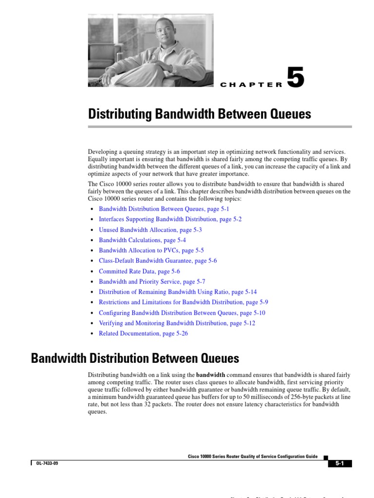 Bandwidth Distribution Between Queues | PDF | Quality Of Service ...