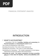 Financial Statement Analysis