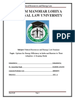 Energy Law Seminar Paper