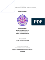 Resume Tutorial 1 (Vaneezha S. Bororing-18021105068)