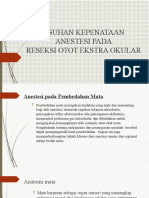 Asuhan Kepenataan Anestesi Pada Reseksi Otot Ektra Okuler