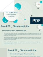 Abstract Design Circle Bubble PowerPoint Templates Widescreen