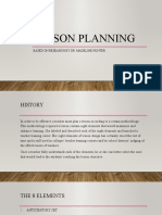 Lesson Planning - Dr. M. Hunter