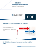 ISO 16890 Air Filter Standard Replaces EN 779