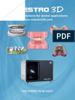 Maestro: Innovative Solutions For Dental Applications